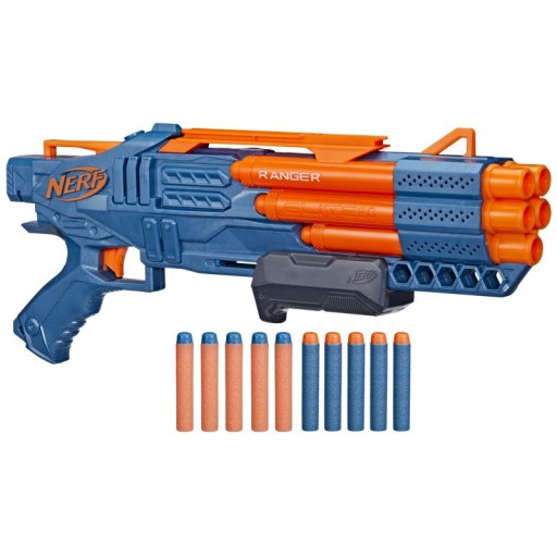 PISTOLET NERF ELITE 2.0 RANGER PD-5 ZESTAW DODATKÓW TARCZA I STRZAŁKI