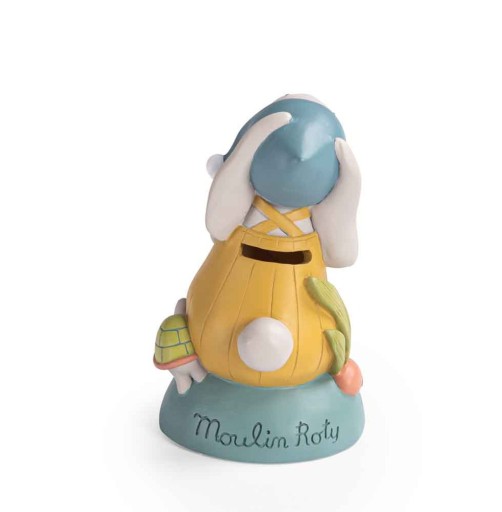 Moulin Roty: Królik - skarbonka / TRZY MAŁE KRÓLIKI