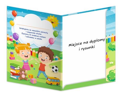 Teczka kopertowa A4 SzkolneNaklejki.pl
