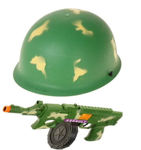 PISTOLET NA PIŁECZKI PIANKOWE 2W1