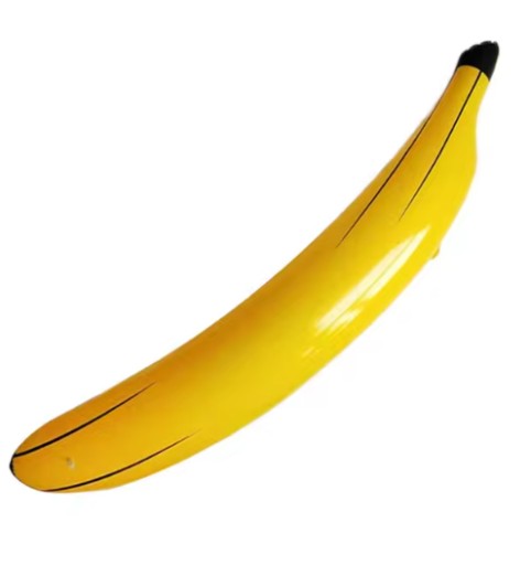 Nadmuchiwany balon z PVC zabawka WIELKI BANAN 180CM