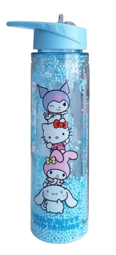 Bidon butelka słomka HELLO KITTY & FRIENDS KUROMI 550 ml