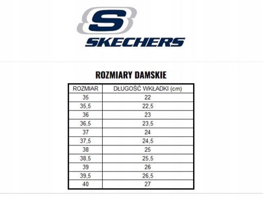 Skechers buty sportowe tworzywo sztuczne czarny rozmiar 36