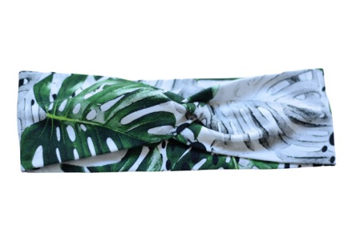 Opaska przeplatana twist monstera dzieci 44-46