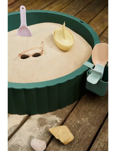 Liewood - Piaskownica Saul Sandpit - garden green/sandy