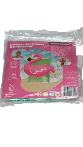 Rękawki do pływania DoctorDolphin 18kg Flamingi