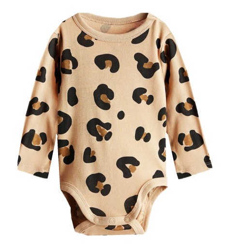 H&M body PANTERKA beżowe 86
