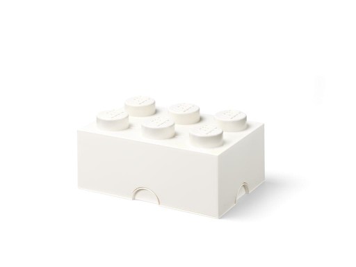 LEGO Classic 40000804 Pojemnik klocek LEGO Brick 6 - Biały