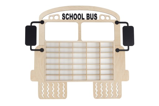 AUTOBUS PÓŁKA REGAŁ NA RESORAKI HOT WHEELS NA SAMOCHODZIKI AUTKA SCHOOL BUS