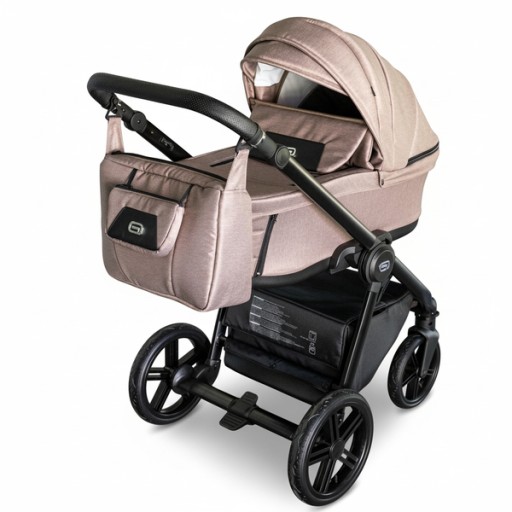 4w1 Elegancki Wózek Dziecięcy Adbor Verici V08 Cappuccino | Baza Isofix
