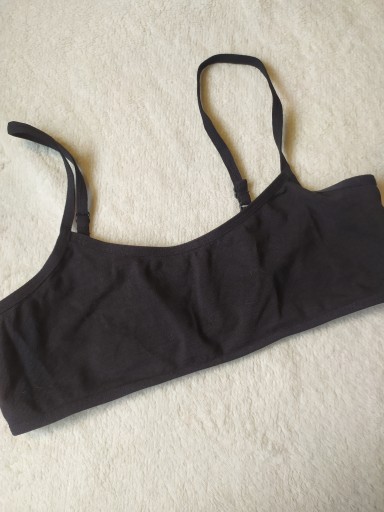 H&M biustonosz dziewczęcy sportowy materiał główny bawełna rozmiar 170