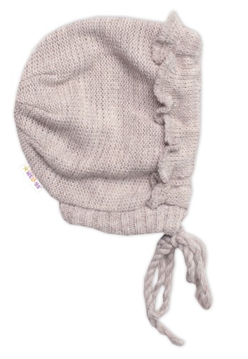 Baby Nellys czapka niemowlęca zimowa rozmiar 42-46 cm