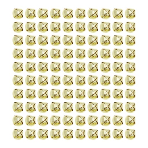 100 Sztuk Crafting Bells Rzemiosło Żelazne Dzwonki do Girlandy Xmas 18mm