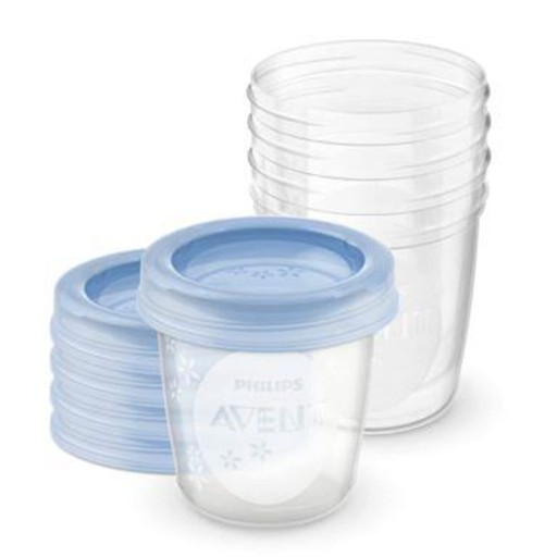 Philips AVENT SCF619/05 pojemniki do przechowywania mleka matki, 5 szt
