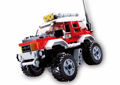 Klocki Sluban Car Club auto terenowe M38-B0663B