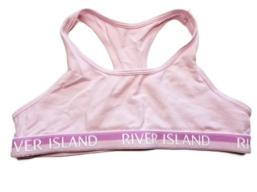 122-128 7-8LAT River Island miękka sportowa bokserka top bawełna ET4487