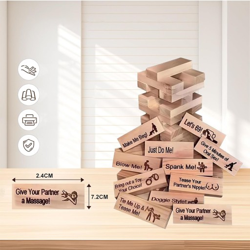 Gra planszowa Couple Building Block bedee
