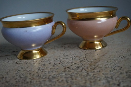 Zdjęcie oferty: KPM MOKKA FILIŻANKA FILIŻANKI 2szt. ANTYK PORCELANA KOPEMHAGA ZŁOCONA IDEAŁ