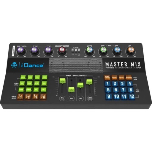 IDance Mastermix przenośny, interaktywny mikser i looper