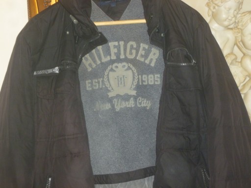 Zdjęcie oferty: KURTKA MĘSKA-TOMMY HILFIGER-R-L-OCIEPLANA  -JESIEŃ -ZIMA.DUŻA.PUCH NAT.