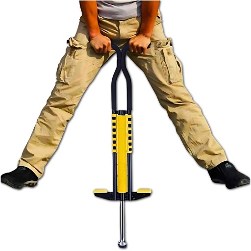 Skoczek MEMFLOW czarny do 70 kg dla dzieci 9 lat+