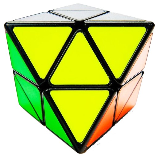 ZESTAW ORYGINALNA KOSTKA 2x2x2 QiYi FTO 2x2 SPEED CUBE Łamigłówka Edukacyjn