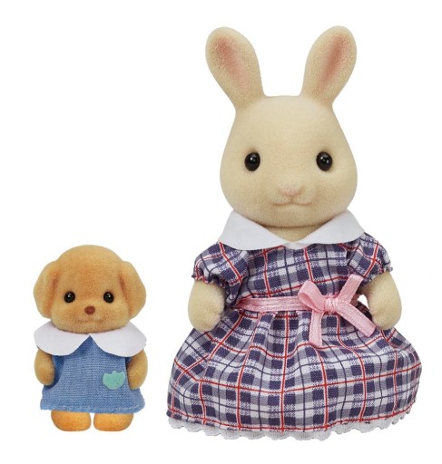 Zestaw EPOCH Sylvanian Families słoneczny autobus, przedszkole, 2 figurki