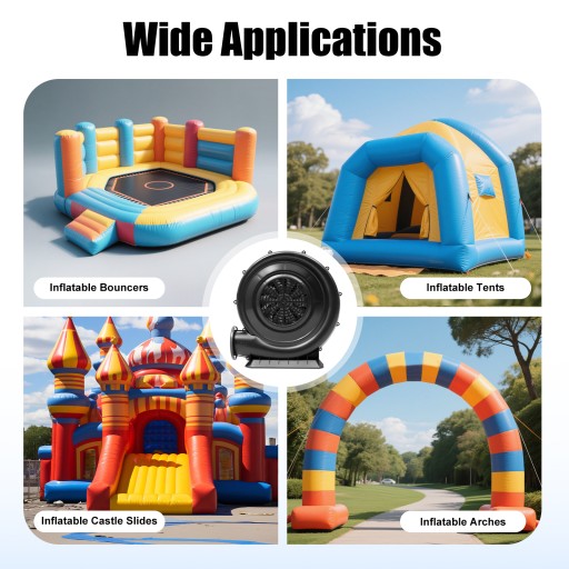 250W komercyjny wentylator dmuchawy inflatora powietrza