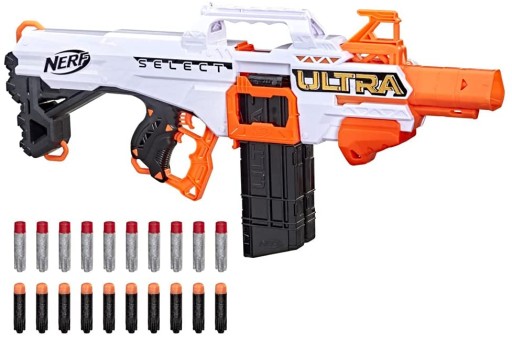 Karabin Nerf Ultra Select z 40 strzałkami Nerf Ultra