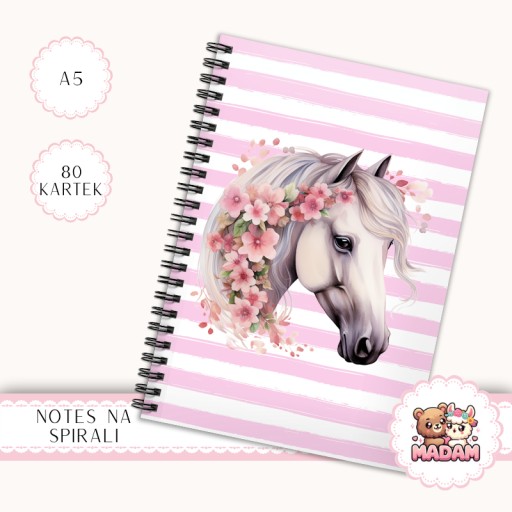 Notes A5 MaDam Creative wielokolorowy