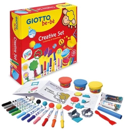 Giotto Bebe Maxi zestaw kreatywny dla 3-latków
