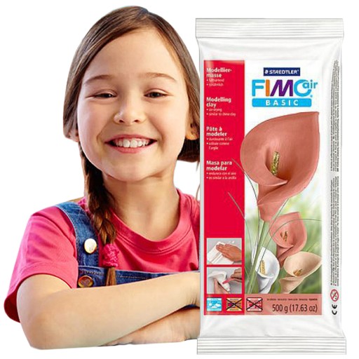 Fimo Terracota Masa Modelarska 500G Wydajna