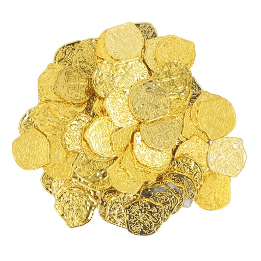 100pcs pirackie monety wystrój wysokie symulacje Wzory specjalne FV