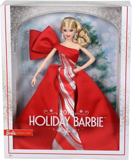 BARBIE LALKA KOLEKCJONERSKA w Długiej Sukni FXF01