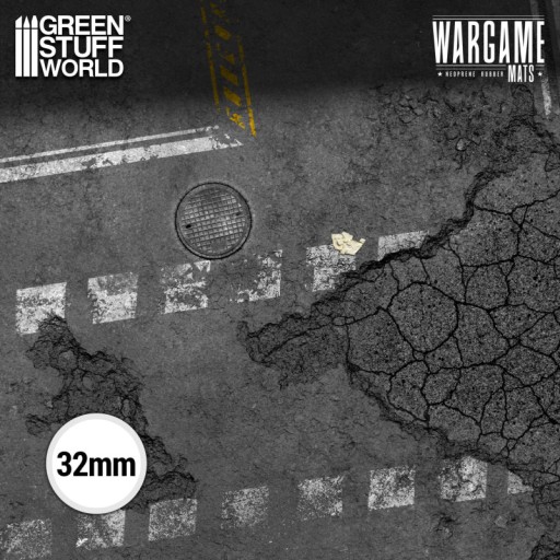Green Stuff World: Mata neoprenowa - Ground Zero District 112x153cm