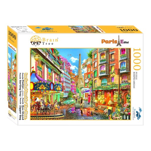 Brain Tree Puzzle Obrazek z Paryża 1000 elementów