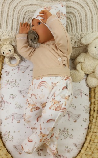 Kaia-baby półśpiochy niemowlęce bawełna rozmiar 62