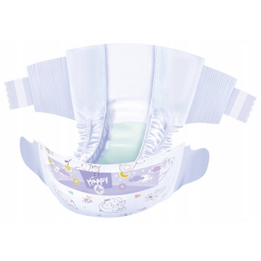 Pieluszki Bella Baby Happy Flexi Fit Rozmiar 4+ 44 szt.