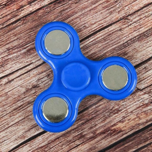 Hand Spinner Fidget Spinner Niebieski