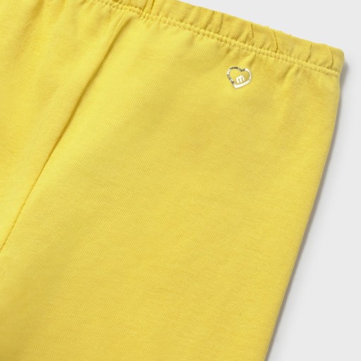 Legginsy Mayoral 706.10 żółte 3/4 letnie bawełniane r. 80