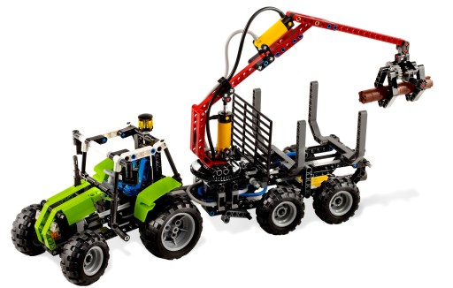 LEGO Technic 8049 Traktor z ładowarką kłód