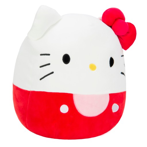 Squishmallows Sanrio Maskotka Pluszak Kotek z Kokardką HELLO KITTY 20 cm