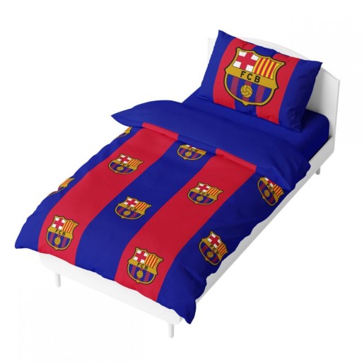 Komplet pościeli FC Barcelona 135 x 200 cm wielokolorowy
