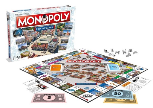Gra planszowa Monopoly Poznań Winning Moves