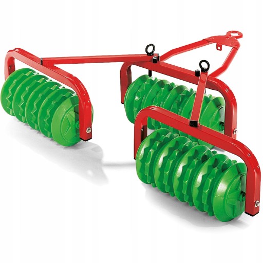 ROLLY TOYS Brona talerzowa Wał wyrównujący Przyczepa do traktorów na pedały