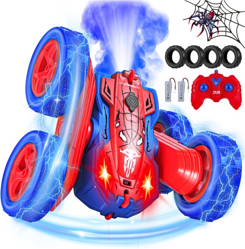 ZDALNE STEROWANIE SAMOCHODEM MONSTER TRUCK 4WD 360 STOPNI STUNT CAR