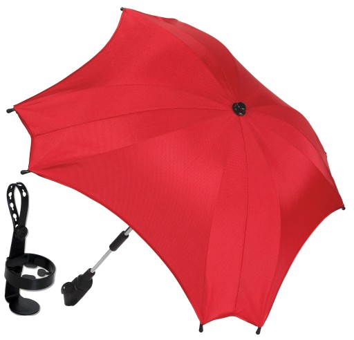 Parasol do wózka Didibaby 70 cm czerwony
