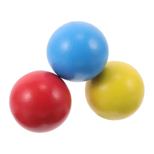 3 Drewniane Kule do Gry w Bocce – Letnia Gra Plenerowa na Plażę, do Ogrodu, na Kemping