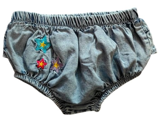 JEANSOWY Komplet Dziewczęcy JEDNOROŻEC tunika + bloomersy rozmiar 92 cm