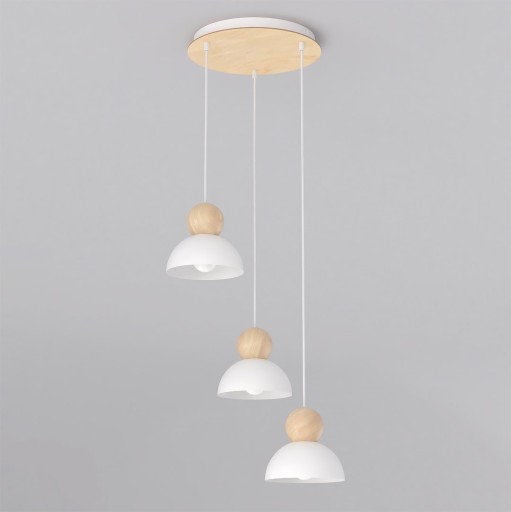 Lampa sufitowa Emibig E27 biały